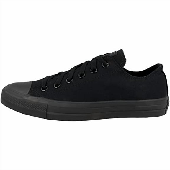 Converse Unisex Chuck Taylor Classic Colors Sneaker ,Black Monochrome, Men's 9 / Women's 11 Medium