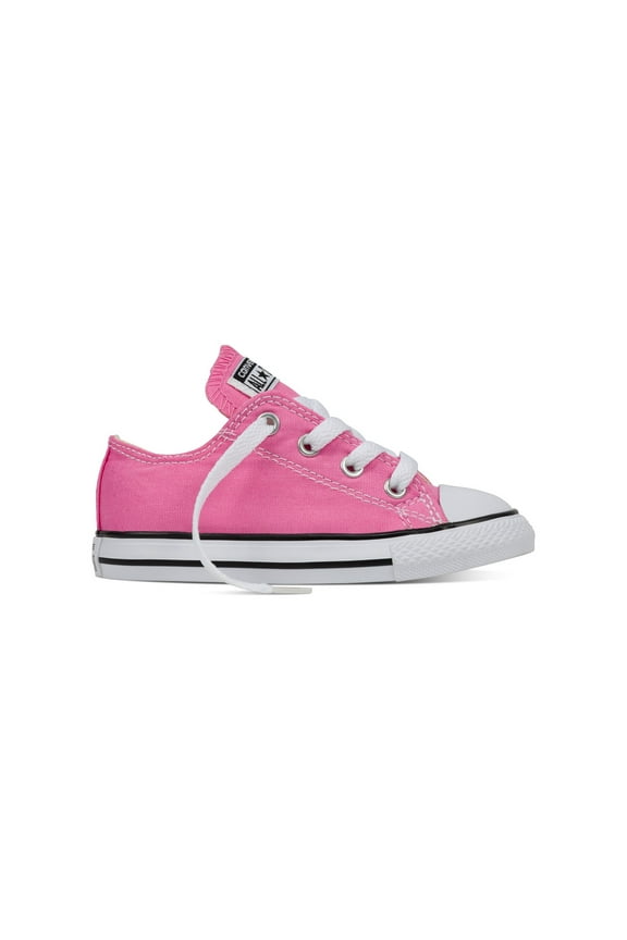 Unisex Lace-Up Sneakers, Rubber Toe Pink, Size 9