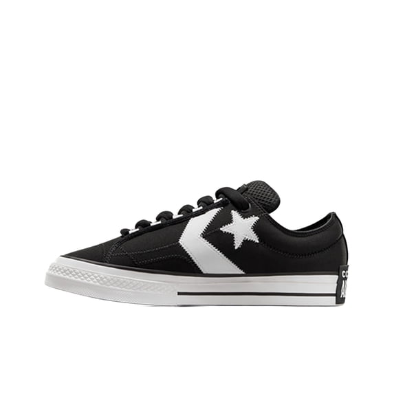 Converse Unisex Star Player 76 Puff Low Top Sneaker, Black 11 M / 13 W