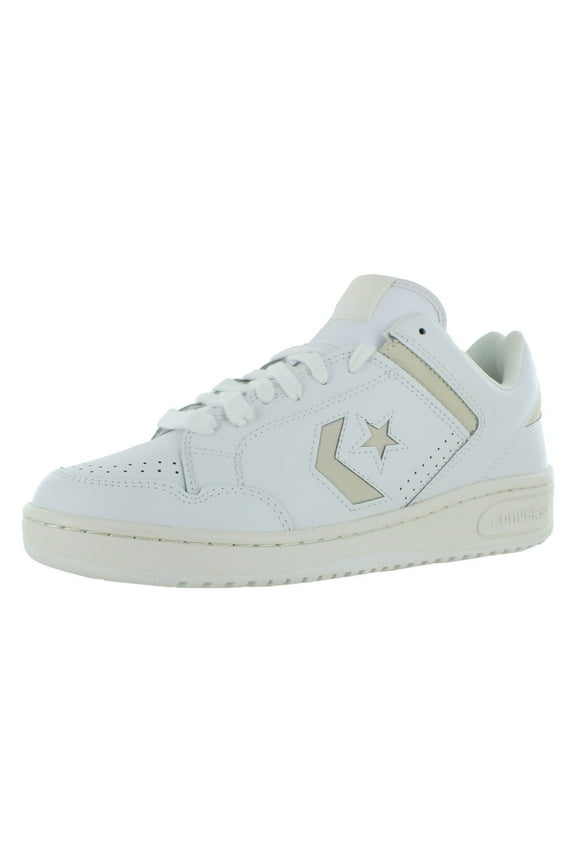 Weapon Leather Shoes | White/Egret | A11574C | 9.5 Men | 11 Women