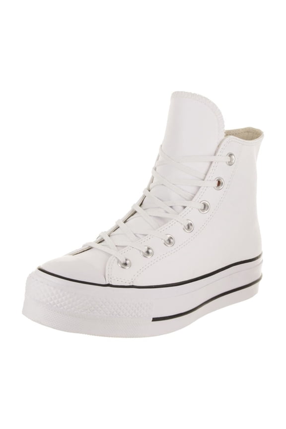 Chuck Taylor All Star Lift Clean Hi Women's Shoes White-Black 561676c