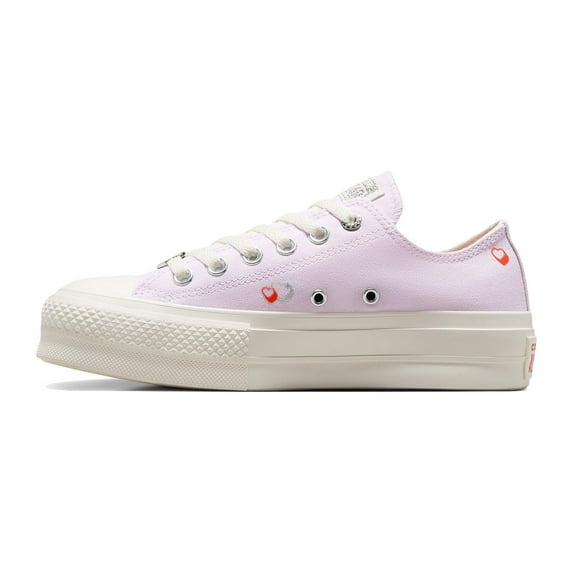 Converse Women's Chuck Taylor All Star Lift Platform Ox, Lilac Daze/Egret/Fever Dream, Size 6