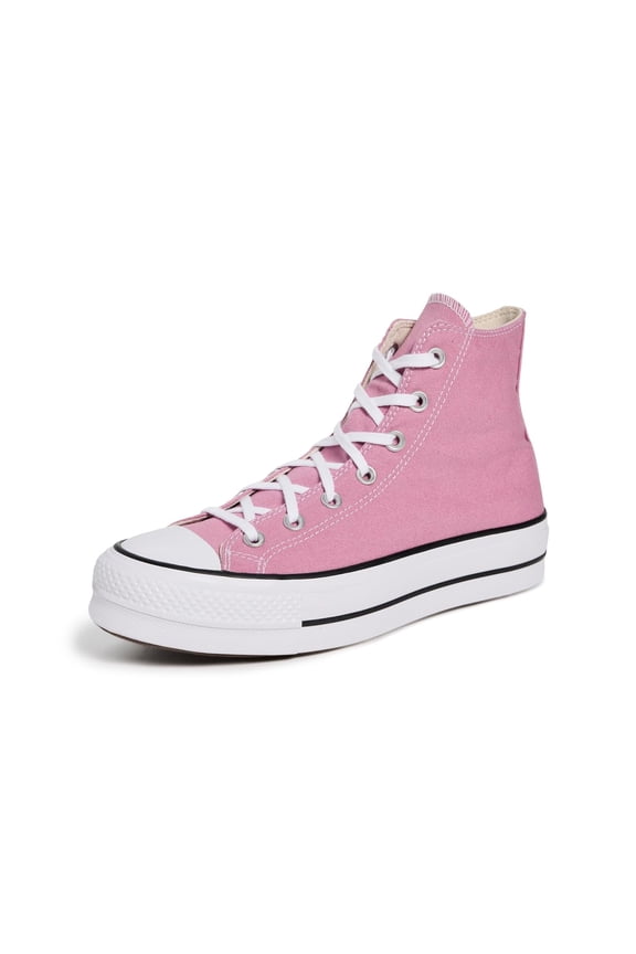 Women's Chuck Taylor All Star Lift Platform Sneakers, Cliffside Rose/White/Black, 8 Medium US