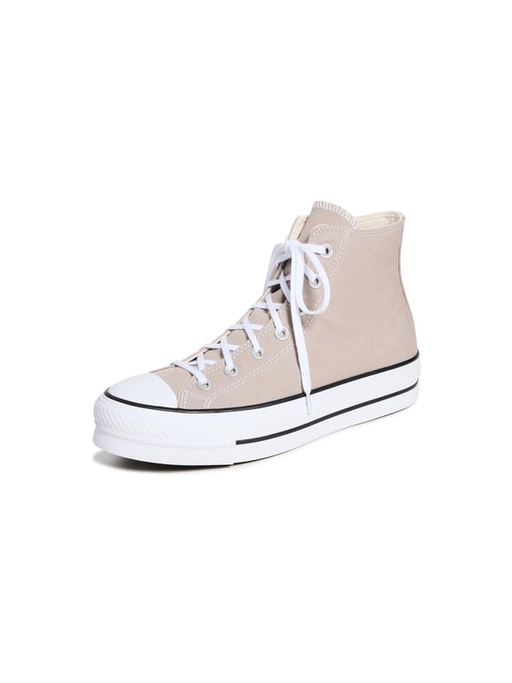 Women's Chuck Taylor All Star Lift Platforms, Wonder Stone/White/Black, 11 Medium US
