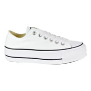 Converse Womens Chuck Taylor All Star Lift Sneakers, White/Black/White, 5 Medium US