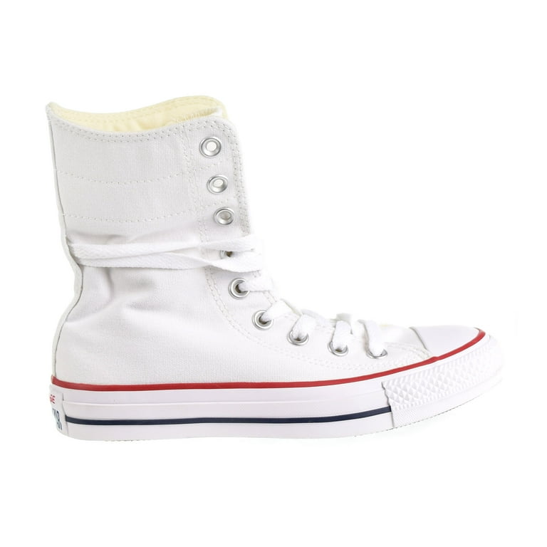 Converse Women's Chuck Taylor Hi-Rise Extra High White Blue Red