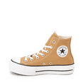 thumbnail image 1 of Converse Womens' Chuck Taylor All Star Hi Top Lift Platform Sneakers, Trek Tan/White/Black, Size 11, 1 of 5