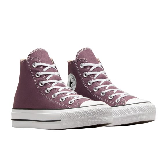 Converse Womens Chuck Taylor All Star Lift Platform Canvas High Sneaker (Trail Mixed/Natural Ivory, US Footwear Size System, Adult, Women, Numeric, Medium, 7)