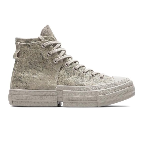 Converse X Feng Chen Wang 2-in-1 Chuck 70 171838C Unisex Gray Sneakers Shoes C87 (Men's 8 / Women's 10)