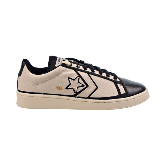 Converse x Joshua Vides Pro Leather OX Men's Shoes Natural Ivory-Black-White a00713c