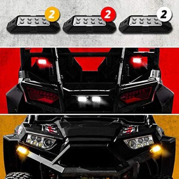 Conversion Kit, Signal Light + Horn, Standard Dot Street Legal, Atv/Utv, 2 White