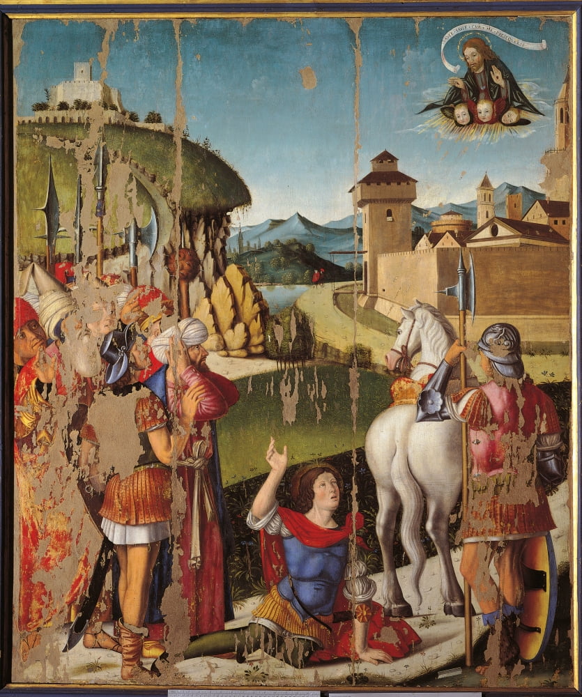 Conversion Of Saint Paul Canvas Art -  (18 x 24)