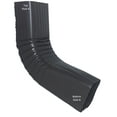 thumbnail image 1 of Convert A to B Downspout Elbow, 2"X3", Aluminum, Royal Brown, 1 of 1