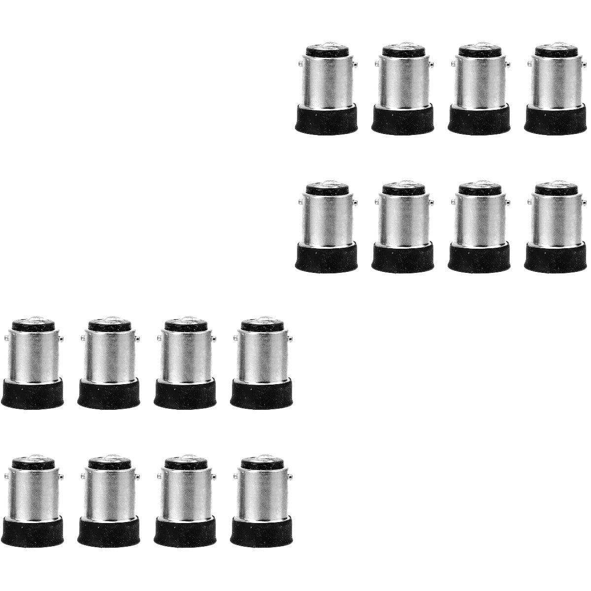 Convert Lamp Head 16 Pcs Light Bulb Holder Converter Candle Holders Socket Adapter Changer