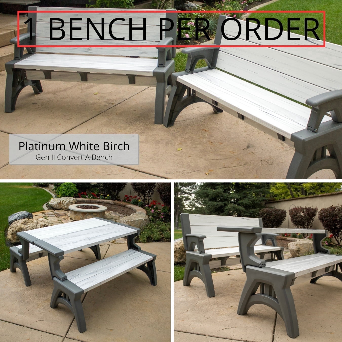 Convert a Bench 60