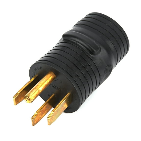Convert for 125V Connection, Male to Female 50A to 30A RV Power Cord Adaptor