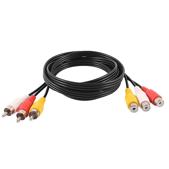 Converter Cable Auditory Video Cord Male to Female Extension Wire Line for TVs Projectors 25cm 1.5m 3.0m 5m 10m