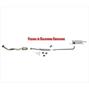 Converter Flex Pipe Muffler Exhaust for Toyota Camry 2.2L 94-96 4 Door Sedan