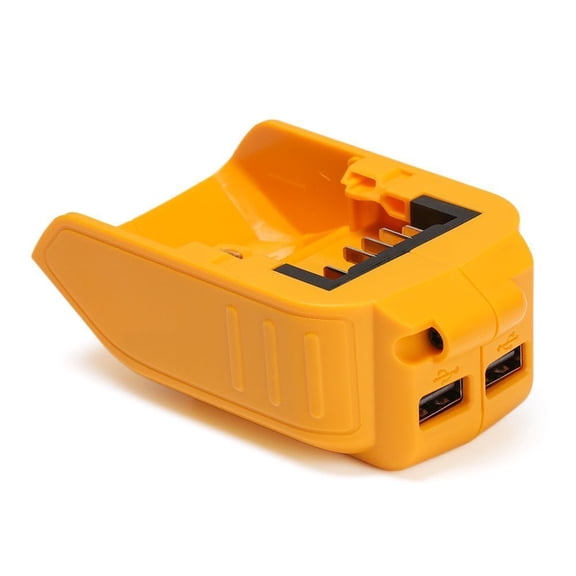 Converter Li-Ion Battery Adapter USB Phone Charger 12V/20V For Dewalt DCB090