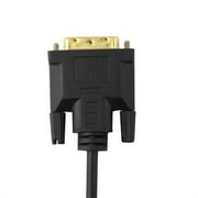 Converter VGA to Dual DVI-I Link DVI Cable Adapter Video D-Sub 1.5M Adapter