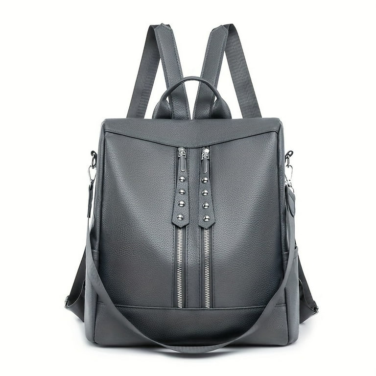 Convertible Backpack Purse Fashion Travel Bag Chic Shoulder Crossbody Bag Multi Function Walmart