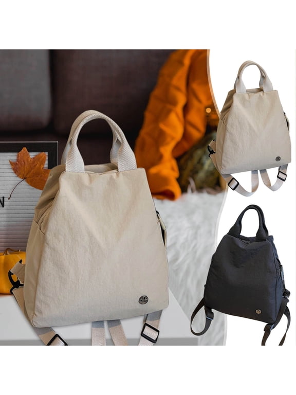 Convertible Backpack for Women, Backpack Purse with Shoulder and Top Handle Carry for Work Travel and Daily Use