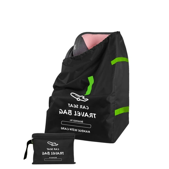 Convertible Carseat Bag Gate Check Bag With Easy To Carry Design Car Seat Storage Pouches Adjustable Drawstring