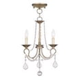 thumbnail image 1 of Livex Lighting 6513-48 Pennington 3 Light Convertible Chandelier/Semi Flush Ceil, 1 of 3