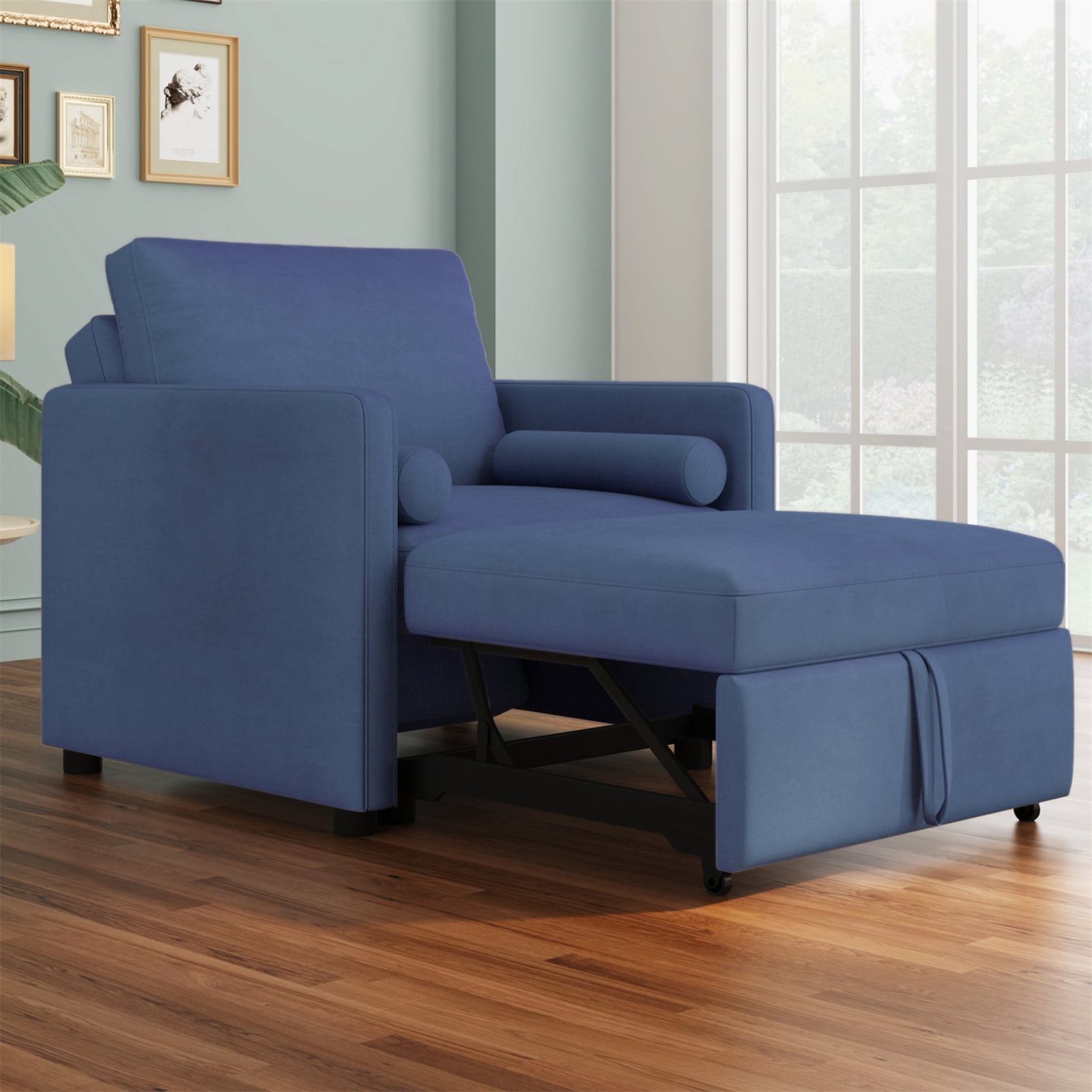Convertible Chair Bed, 3 in 1 Sleeper Chair Bed, Pull Out Folding Sofa ...