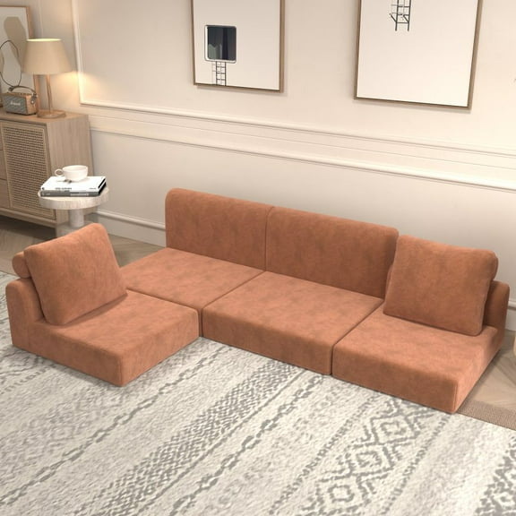 Convertible Folding Sofa Bed, Multi-Functional Sleeper Chair with Memory Foam and Back Support – Portable Futon Couch for Living Room, Bedroom, or Small Spaces