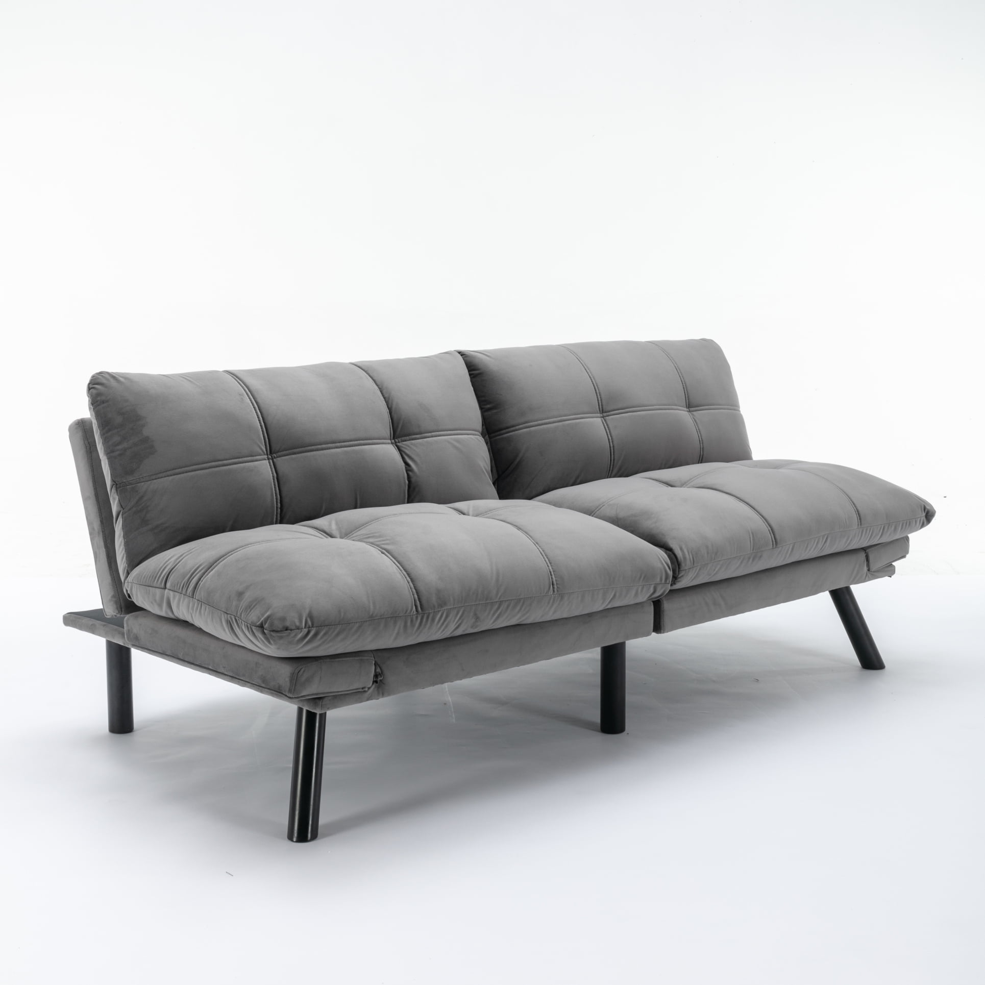 Convertible Futon Sofa Bed, 4 in 1 Sleeper Futon Couch Bed with ...