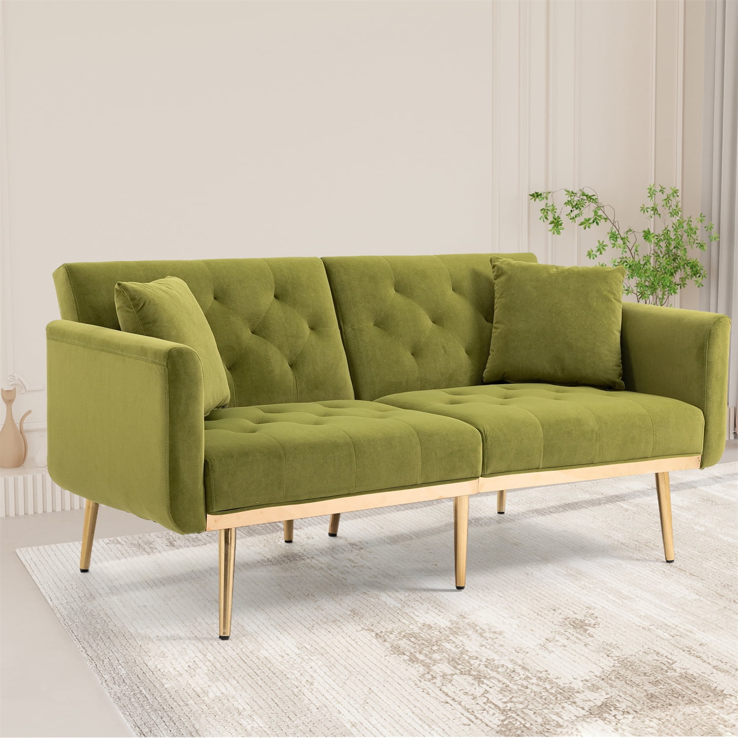 65 inch futon discount