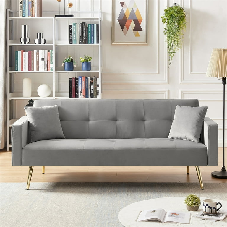 Reclining sofa with legs sale