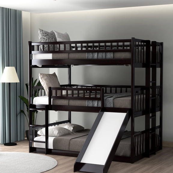 Convertible Ladder and Slide Feature | Bedroom Space Optimization | Fun - filled Bed Experience