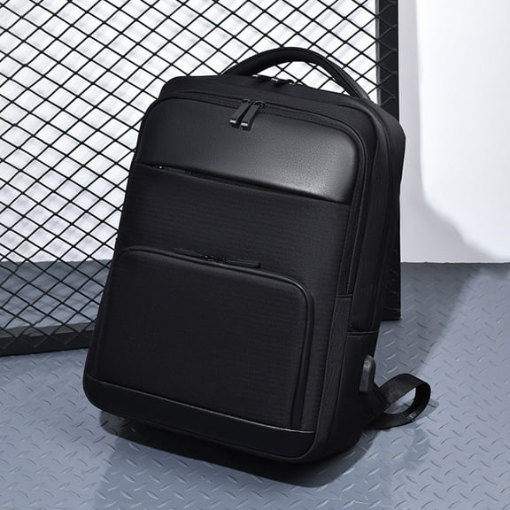 Convertible Laptop Backpack, Cloth, Black Blue, 12.2x5.9x16.92Inch, Fits 15 Inch Laptop, USB Port for Travel Office College