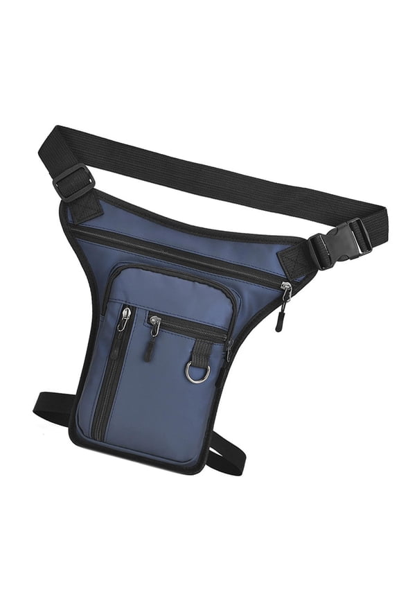 Convertible Leg Belt Bag Large Side Waist Pack Practical Nylon Shoulder Bag Crossbody Purse Secure Storage For Essential