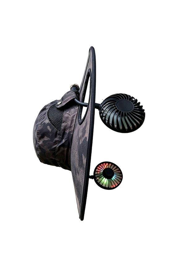 Convertible Rechargeable Headgear Fan strong Design For Athletic Individuals