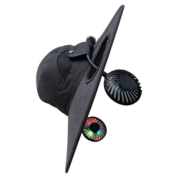 Convertible Rechargeable Headgear Fan strong Design For Athletic Individuals