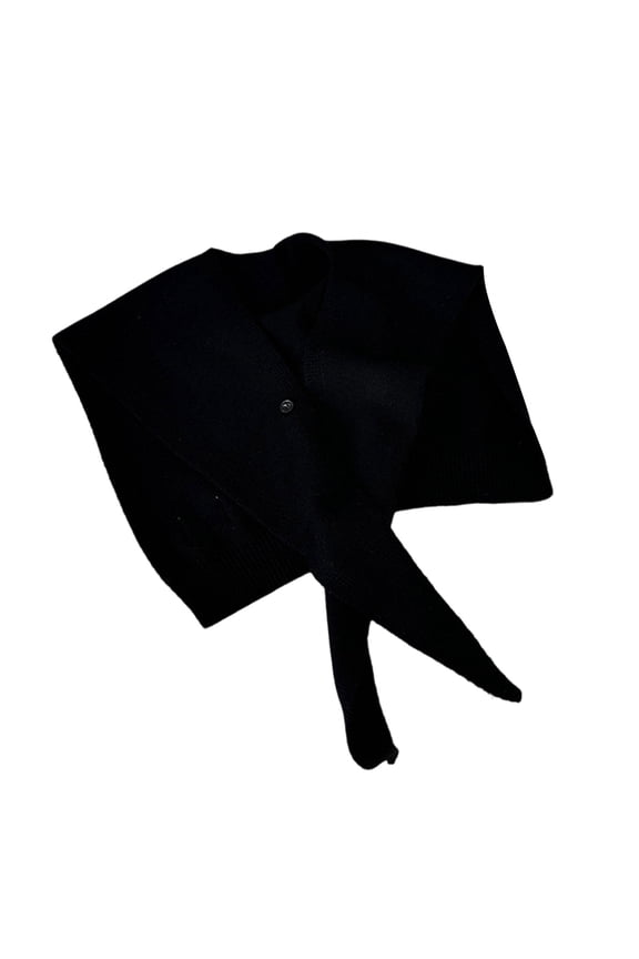 Convertible Scarf Capelet Sleeveless Shoulder Wrap Lightweight Polyester Women's Fashion Layering Accessory