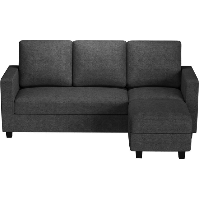 Convertible Sectional Sofa Couch, LShaped Couch with Reversible Chaise