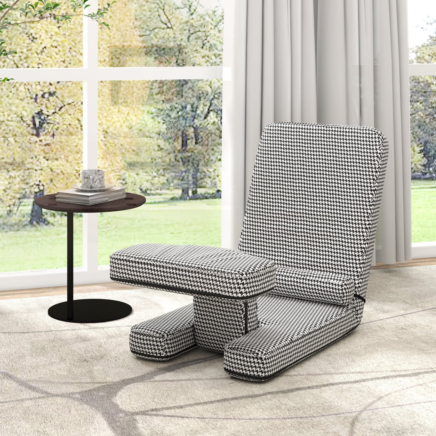 Sofa Bed VLIVE Convetible Sleepe Sofa Chai Adjustable Single