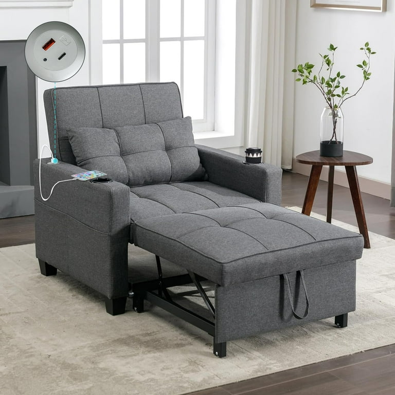 Futon convertible chair sale