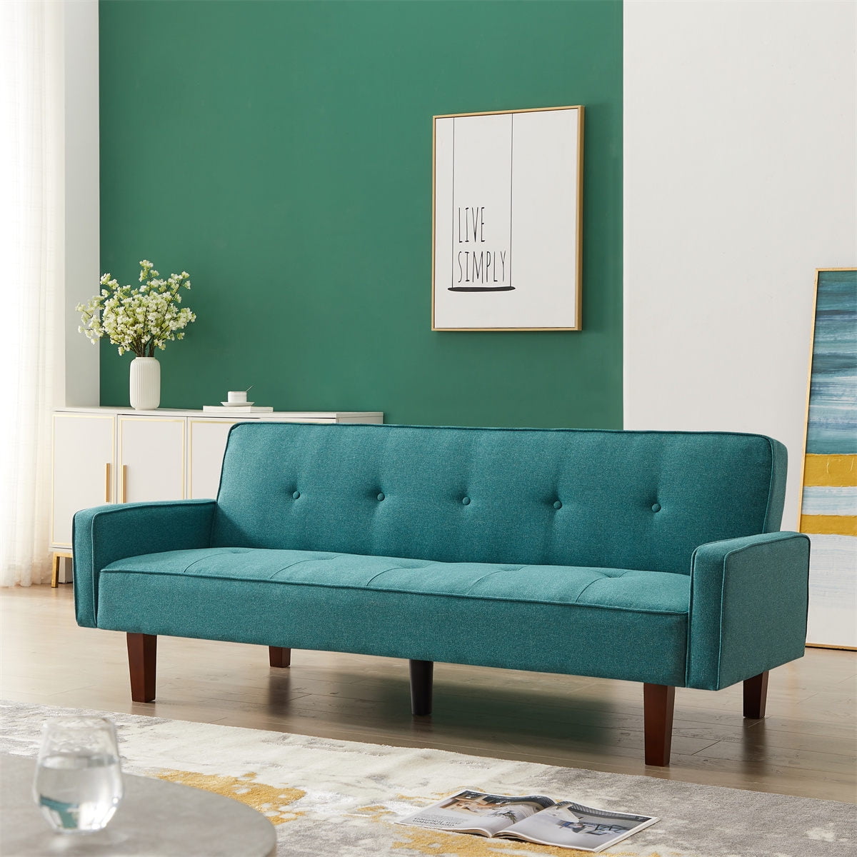 Convertible Sleeper Sofa Modern Elegant Convertible Folding