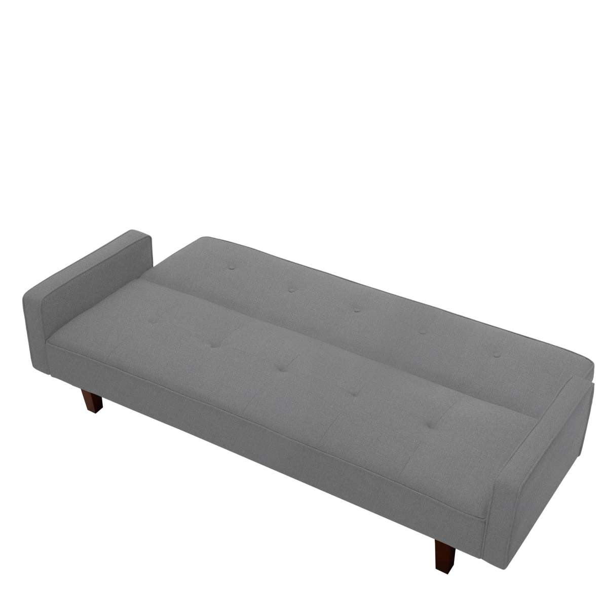 Convertible Sleeper Sofa, Modern Linen Sofa Bed with Adjustable