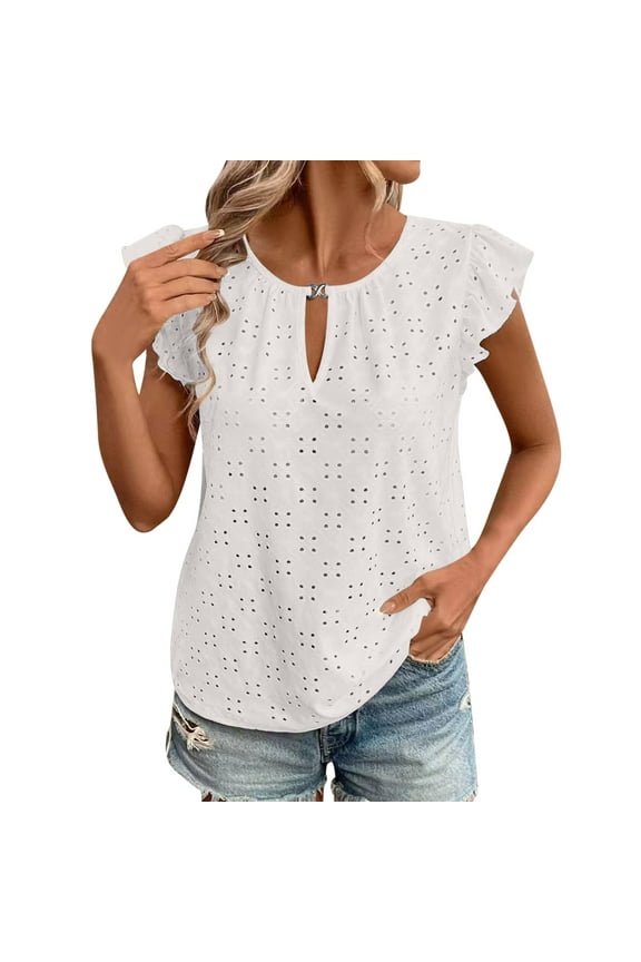 Convertible Sleeve V-Neck Tee for Women Adjustable Push Up Short Sleeve Day to Night Top