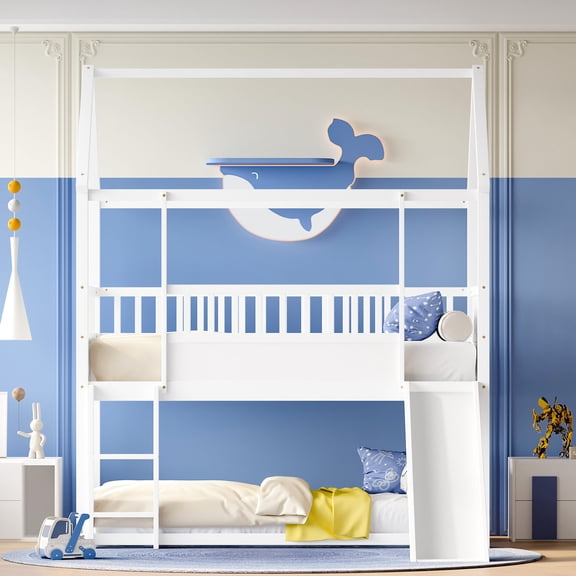 Convertible Slide Placement | Bunk Bed to Fit Bedroom Structure