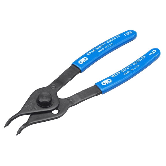 OTC Tools 1125 Convertible Snap Ring Pliers.038" 45 Degree Tip