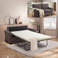 Convertible Sofa Bed Modern Grey Sofa Sleeper Couch, PullOut Bed, 2