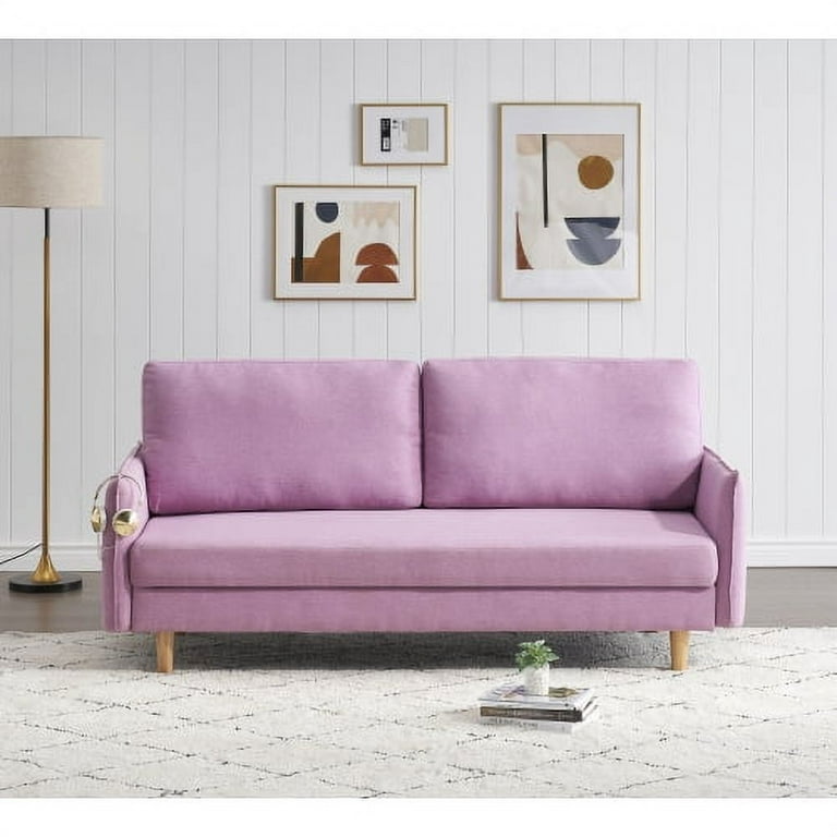 Modern Upholstered Loveseat Couch