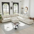 thumbnail image 1 of Convertible Sofa Seat with Storage - Modular Sectional for Living Space, 1 of 15